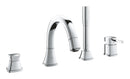 Grohe Grandera Dört Delikli Küvet Bataryası - 29418000