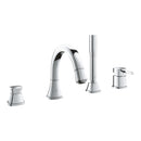 Grohe Grandera Dört Delikli Küvet Bataryası - 29418000