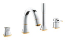 Grohe Grandera Dört Delikli Küvet Bataryası - 29418IG0