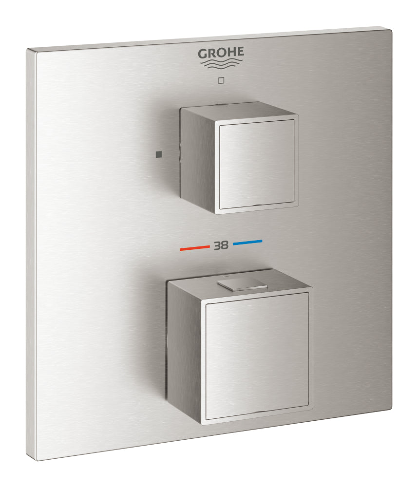 Grohe Grohtherm Cube Ankastre Termostatik Banyo Bataryası - 24153Dc0