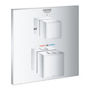 Grohe Grohtherm Cube Çift Yönlü Ankastre Termostatik Banyo Bataryası - 24155000