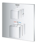 Grohe Grohtherm Cube Çift Yönlü Ankastre Termostatik Banyo Bataryası - 24155000