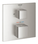 Grohe Grohtherm Cube Çift Yönlü Ankastre Termostatik Banyo Bataryası - 24155Dc0