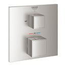 Grohe Grohtherm Cube Çift Yönlü Ankastre Termostatik Banyo Bataryası - 24155Dc0