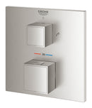 Grohe Grohtherm Cube Çift Yönlü Ankastre Termostatik Banyo Bataryası - 24155Dc0