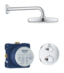 Grohe Grohtherm Duş Seti, Tempesta 210 Tepe Duşu İle - 34726000