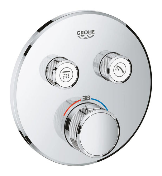 Grohe Grohtherm Smartcontrol Çift Valfli Akış Kontrollü, Ankastre Termostatik Duş Bataryası - 29119000
