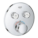 Grohe Grohtherm Smartcontrol Çift Valfli Akış Kontrollü, Ankastre Termostatik Duş Bataryası - 29119000