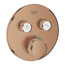 Grohe Grohtherm Smartcontrol Çift Valfli Akış Kontrollü, Ankastre Termostatik Duş Bataryası - 29119Dl0