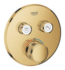 Grohe Grohtherm Smartcontrol Çift Valfli Akış Kontrollü, Ankastre Termostatik Duş Bataryası - 29119Gl0