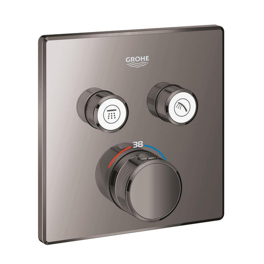 Grohe Grohtherm Smartcontrol Çift Valfli Akış Kontrollü, Ankastre Termostatik Duş Bataryası - 29124A00