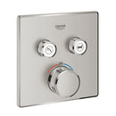 Grohe Grohtherm Smartcontrol Çift Valfli Akış Kontrollü, Ankastre Termostatik Duş Bataryası - 29124Dc0