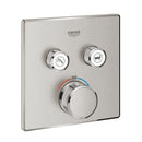 Grohe Grohtherm Smartcontrol Çift Valfli Akış Kontrollü, Ankastre Termostatik Duş Bataryası - 29124Dc0