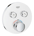 Grohe Grohtherm Smartcontrol Çift Valfli Akış Kontrollü, Ankastre Termostatik Duş Bataryası - 29151Ls0