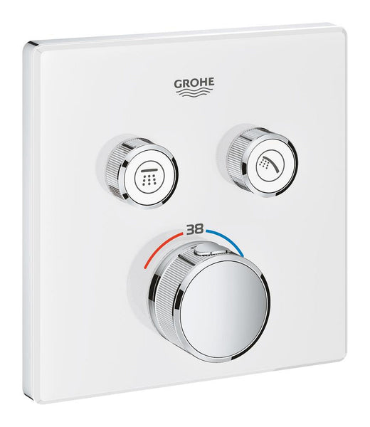 Grohe Grohtherm Smartcontrol Çift Valfli Akış Kontrollü, Ankastre Termostatik Duş Bataryası - 29156Ls0
