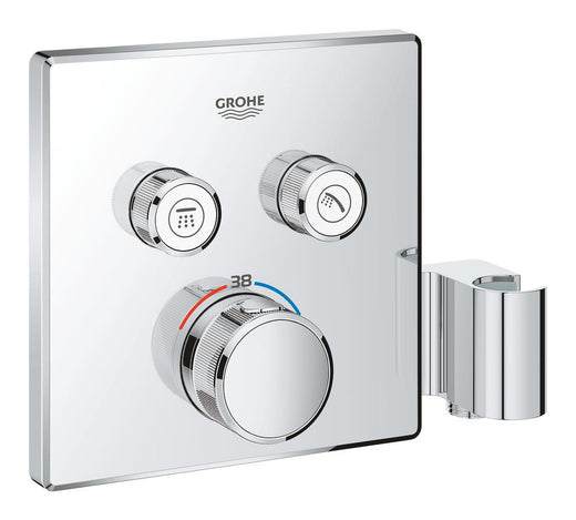 Grohe Grohtherm Smartcontrol Çift Valfli Akış Kontrollü, Ankastre Termostatik 
Duş Bataryası, Entegre Duş Kolu İle - 29125000