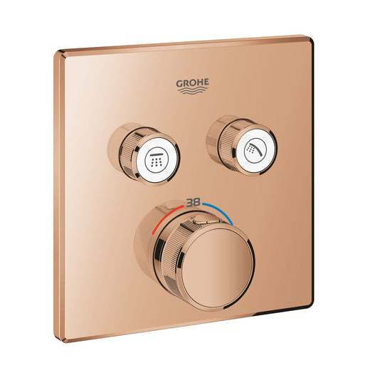 Grohe Grohtherm SmartControl Gizli montajlı 2 valfli emniyetli mikser - 29124DA0