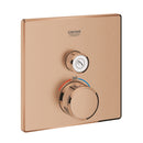 Grohe Grohtherm Smartcontrol Tek Valfli Akış Kontrollü, Ankastre Termostatik Duş Bataryası - 29123Dl0