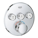 Grohe Grohtherm Smartcontrol Üç Valfli Akış Kontrollü, Ankastre Termostatik Duş Bataryası - 29121000