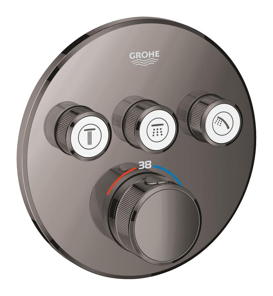 Grohe Grohtherm Smartcontrol Üç Valfli Akış Kontrollü, Ankastre Termostatik Duş Bataryası - 29121A00