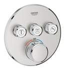 Grohe Grohtherm Smartcontrol Üç Valfli Akış Kontrollü, Ankastre Termostatik Duş Bataryası - 29121Dc0