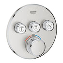 Grohe Grohtherm Smartcontrol Üç Valfli Akış Kontrollü, Ankastre Termostatik Duş Bataryası - 29121Dc0