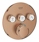 Grohe Grohtherm Smartcontrol Üç Valfli Akış Kontrollü, Ankastre Termostatik Duş Bataryası - 29121Dl0