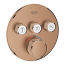 Grohe Grohtherm Smartcontrol Üç Valfli Akış Kontrollü, Ankastre Termostatik Duş Bataryası - 29121Dl0