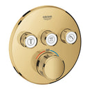 Grohe Grohtherm Smartcontrol Üç Valfli Akış Kontrollü, Ankastre Termostatik Duş Bataryası - 29121Gl0