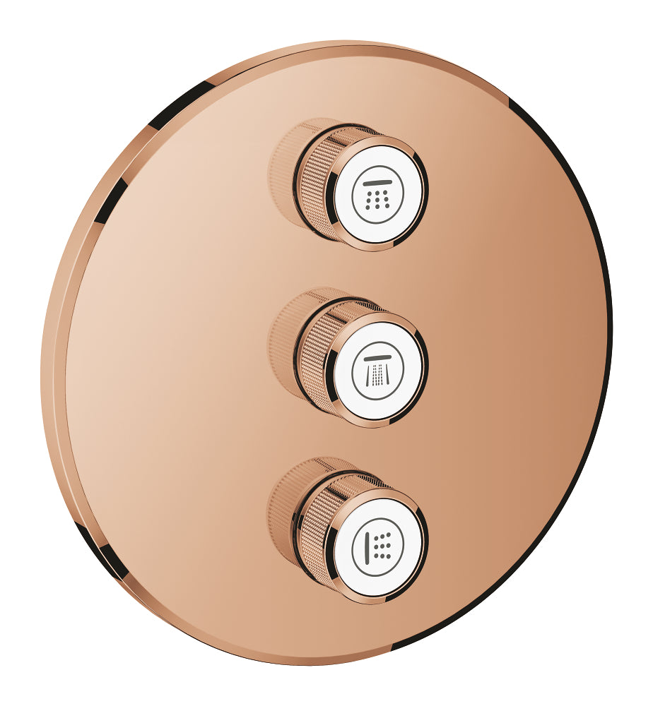 Grohe Grohtherm Smartcontrol Üç Valfli Akış Kontrollü Kumanda - 29122Da0