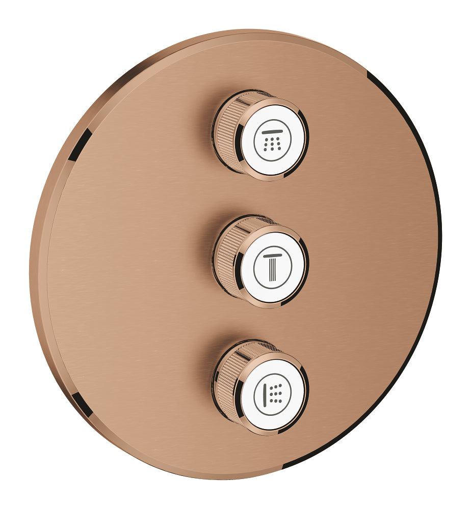 Grohe Grohtherm Smartcontrol Üç Valfli Akış Kontrollü Kumanda - 29122Dl0