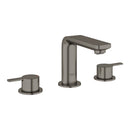 Grohe Lineare 3 Delikli Ankastre Lavabo Bataryası, Sifon Kumandalı, Fırçalı Sert Grafit - 20304AL1