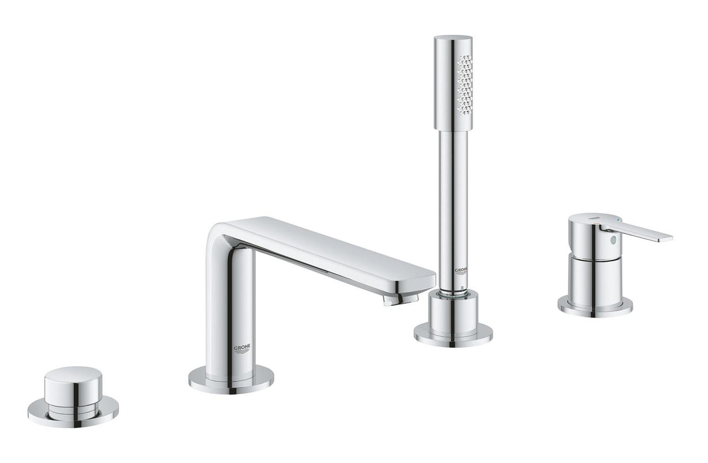 Grohe Lineare Dört Delikli Küvet Bataryası - 19577001