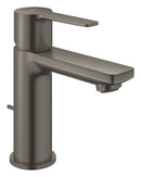 Grohe Lineare Lavabo Bataryası, Sifon Kumandalı, Fırçalı Sert Grafit - 32109AL1