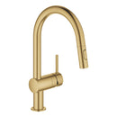 Grohe Minta Tek kumandalı eviye bataryası Altın - 32321GN2