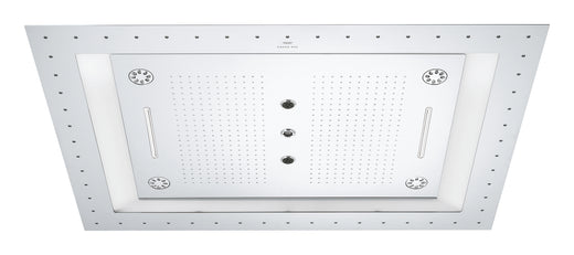 Grohe Rainshower Aqua 40" AquaSymphony 6+ akışlı ışıklı tepe duşu - 26863000