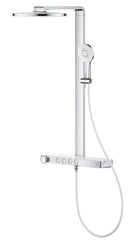 Grohe Rainshower Aqua Pure SmartControl Duş Sistemi, Duvara Monte, Termostatik Bataryalı Duş Kolonu - 1016800000