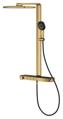 Grohe Rainshower Aqua Pure SmartControl Duş Sistemi, Duvara Monte, Termostatik Bataryalı Duş Kolonu, Altın - 100962GL00