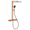 Grohe Rainshower Aqua Pure SmartControl Duş Sistemi, Duvara Monte, Termostatik Bataryalı Duş Kolonu, Bakır - 100962DA00