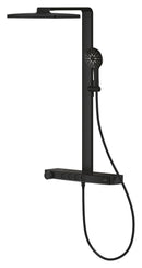 Grohe Rainshower Aqua Pure SmartControl Duş Sistemi, Duvara Monte, Termostatik Bataryalı Duş Kolonu, Hayalet Siyah - 100961KF00