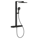 Grohe Rainshower Aqua Pure SmartControl Duş Sistemi, Duvara Monte, Termostatik Bataryalı Duş Kolonu, Hayalet Siyah - 101680KF00