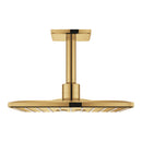 Grohe Rainshower Mono 310 Cube Tepe Duşu Seti, 2 Akışlı, Altın - 26481GL0