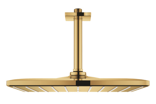 Grohe Rainshower Mono 310 Cube Tepe Duşu Seti, 31 cm, Altın - 26566GL0