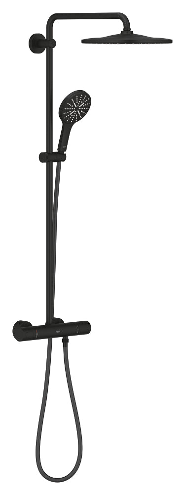 Grohe Rainshower Smartactive 310 Duvara Monte Termostatik Bataryalı Duş Sistemi  (22119Kf0)