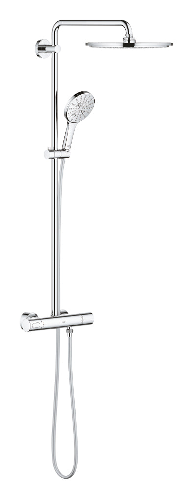Grohe Rainshower Smartactive 310 Duvara Monte Termostatik Bataryalı Duş Sistemi - 27968001