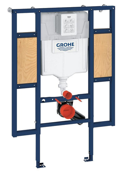 Grohe Rapid Sl Engelli Wc, Gömme Rezervuar, 1.13 M Montaj Yüksekliği, Duvar Desteği İçin Montaj Ekipmanları İle - 39140000