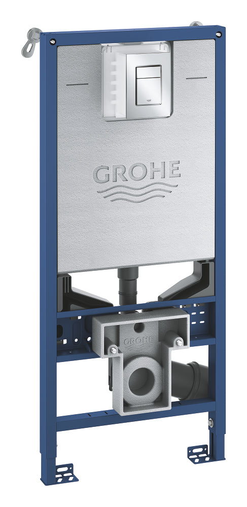 Grohe Rapid Slx 3'Ü 1 Arada Wc Gömme Rezervuar Seti, 1.13 M Montaj Yüksekliği - 39603000