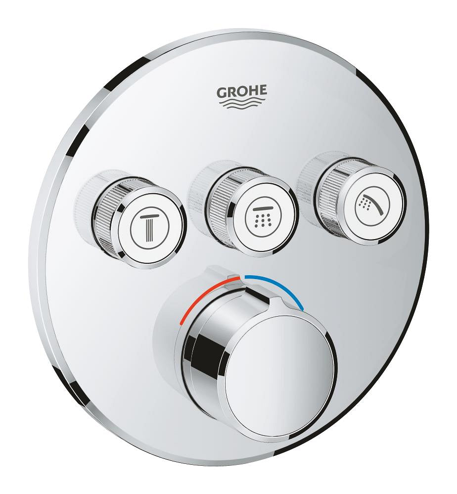 Grohe Smartcontrol 3 Valfli Akış Kontrollü Ankastre Duş Bataryası - 29146000