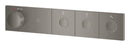 GROHE SPA — Grohtherm Aqua Tiles  3 Yollu  termostat 106866AL00 Brushed Hard Graphite