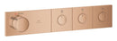 GROHE SPA — Grohtherm Aqua Tiles 3 Yollu termostat Bronze - Warm Sunset 106866DA00